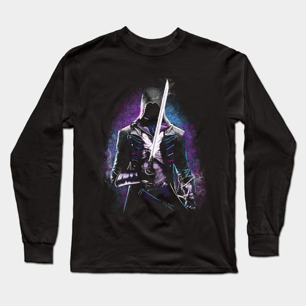 THE ASSASSIN Long Sleeve T-Shirt by julesrules 